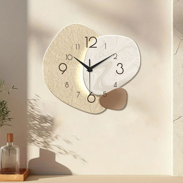 Horloge Murale Moderne Design Abstrait