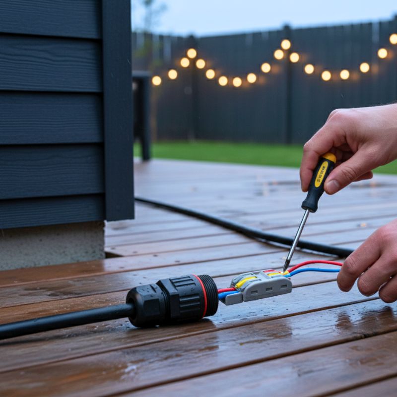 Connecteurs Étanches Pour Câblage LED