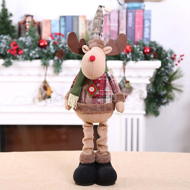Décoration de Noël Poupée Renne Vintage
