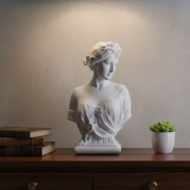 Sculpture Femme Déesse Grecque En Style Antique