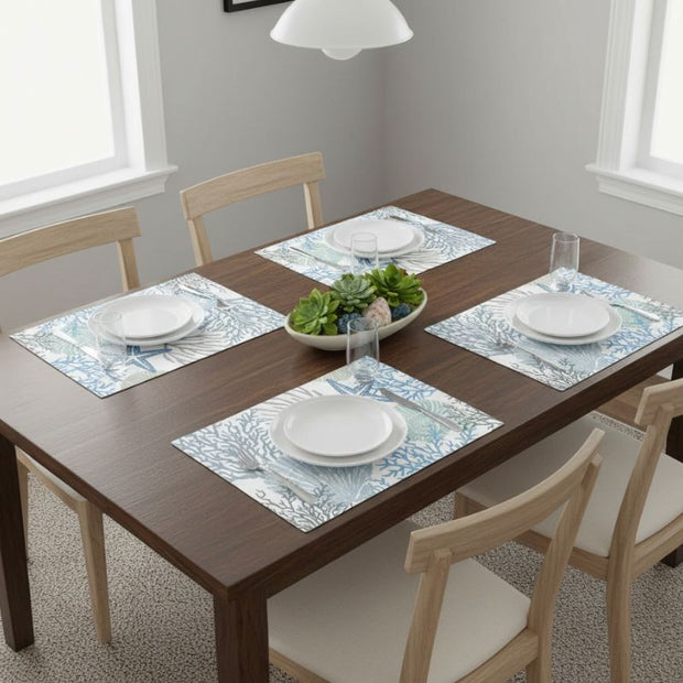 Set De Table En Lin Décoration Marine