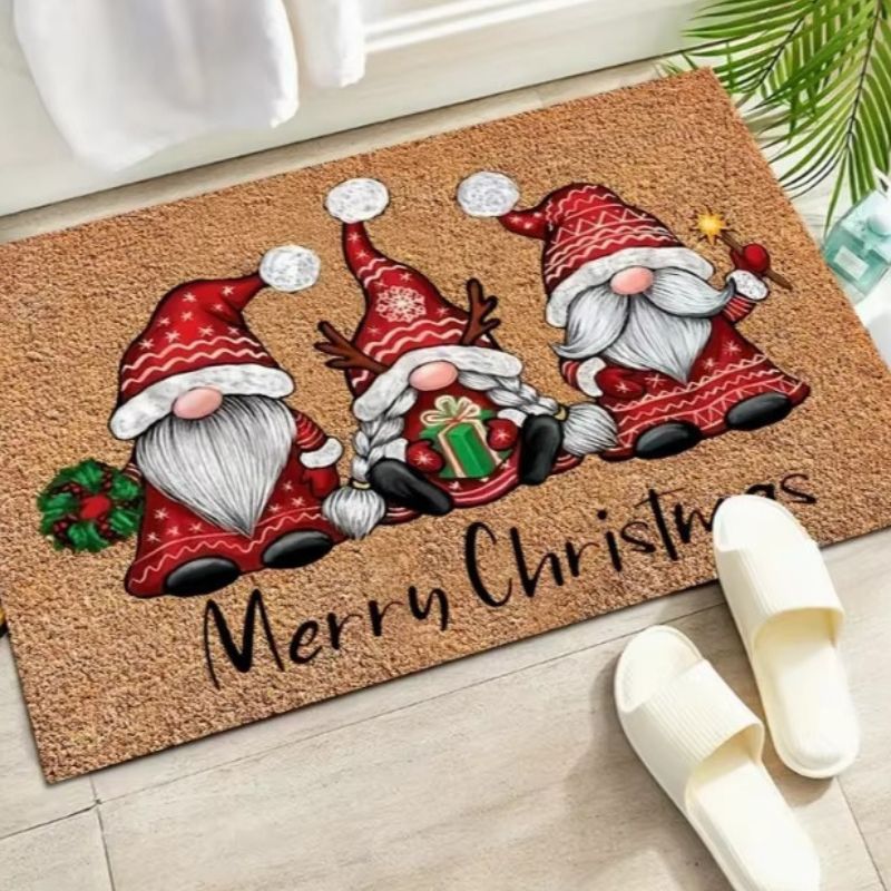 Décorations de Noël Tapis Lutins Festifs