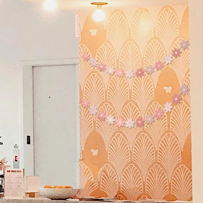 Décorations Printemps Guirlande de Fleurs