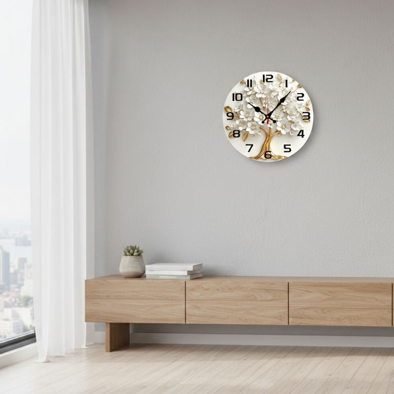 Horloge Murale Design Arbre De Vie