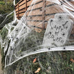 Décorations Halloween Toile d’Araignée Élastique Effrayante