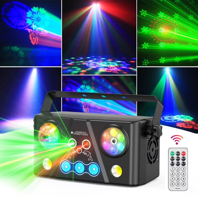 Éclairage Festif Lampe Disco LED Avec Télécommande