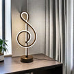 Lampe De Table LED En Forme De Note De Musique Moderne
