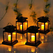 Lanternes Solaires Décoratives avec Avec Bougie LED
