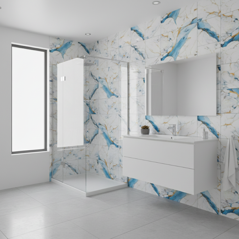 Panneau Mural PVC Avec Imitation Marbre