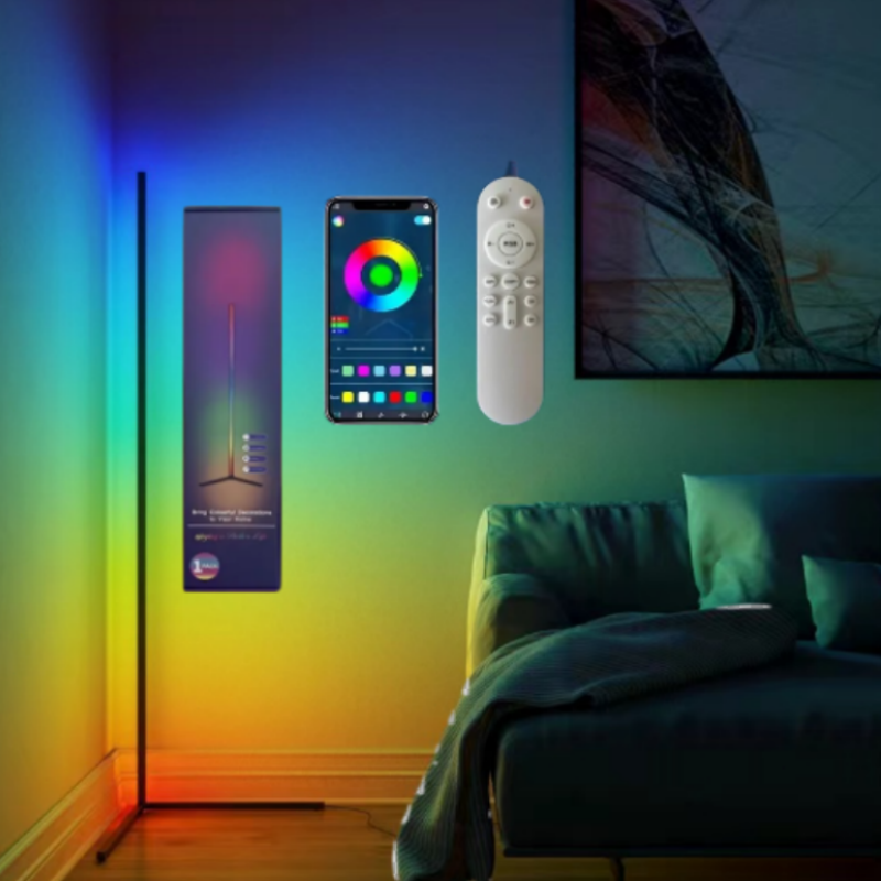 Lampe sur Pied Intelligente avec Télécommande