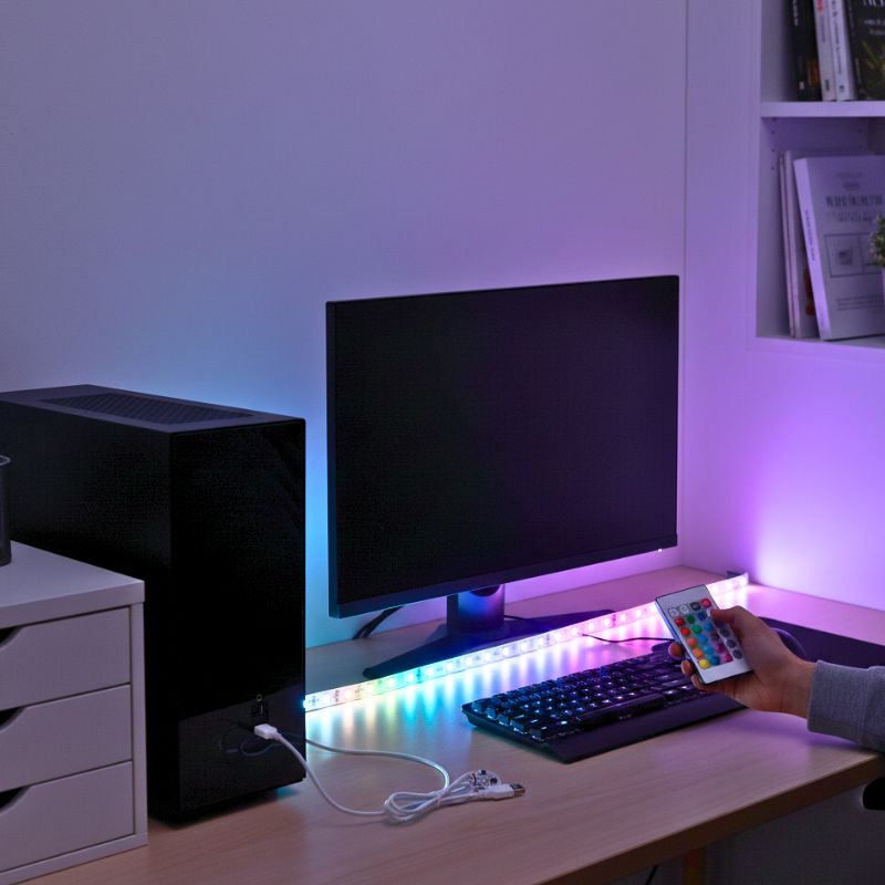 Télécommandes Infrarouges RGB pour éclairage LED avec 24 touches