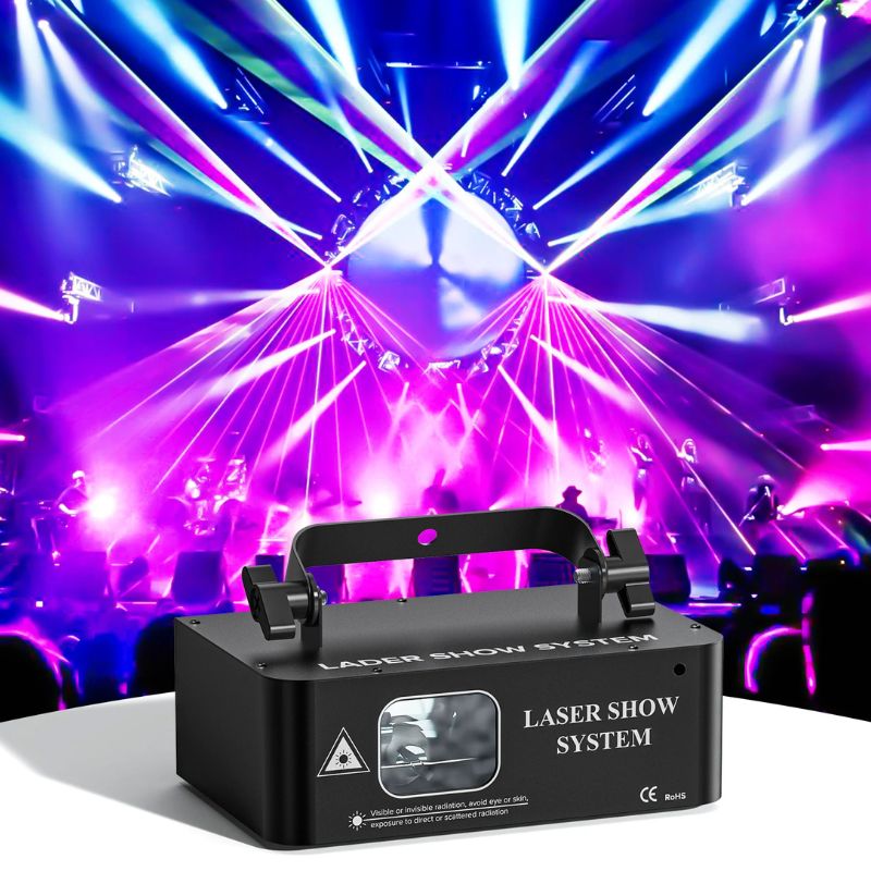 Éclairages De Salle Lumière De Scène Professionnelle Avec Scanner