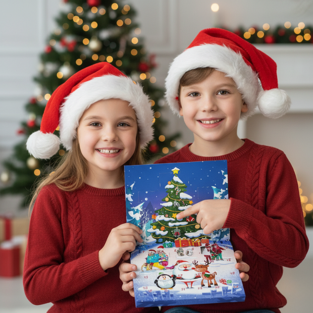 Calendrier De L’Avent Surprise Avec Breloques Étincelantes