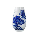 Vase en Porcelaine Bleu et Blanc de Style Chinois