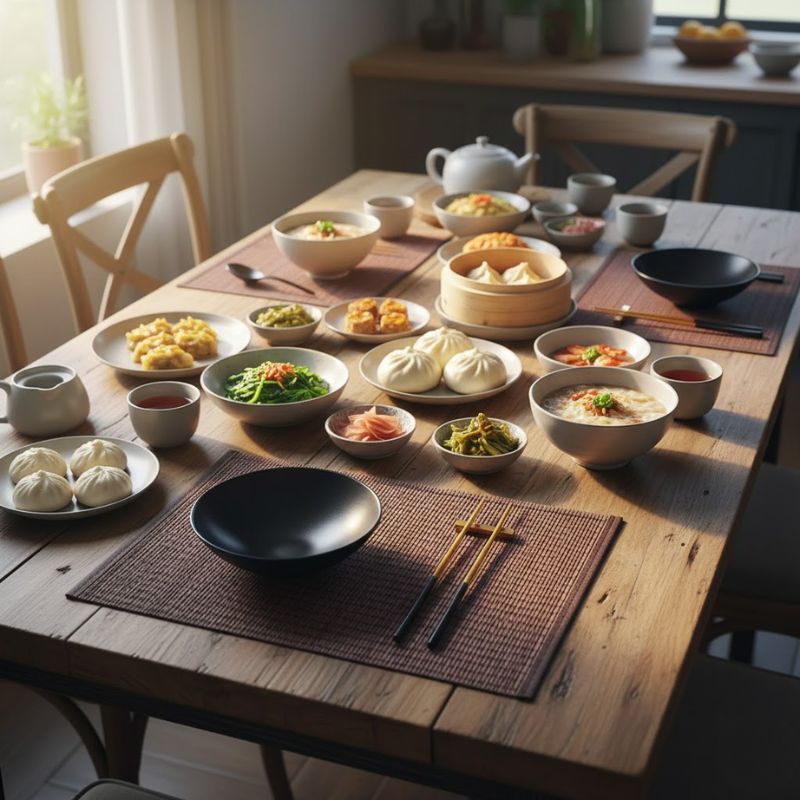 Set De Table Bambou Antidérapant