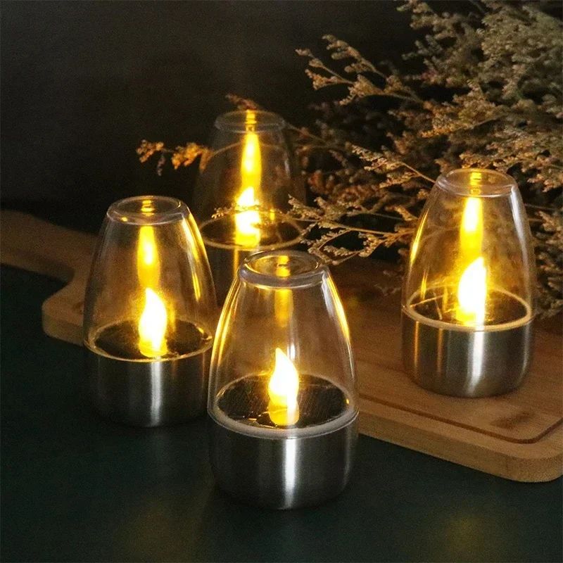 Bougies LED Solaires Écoénergétiques Veilleuse