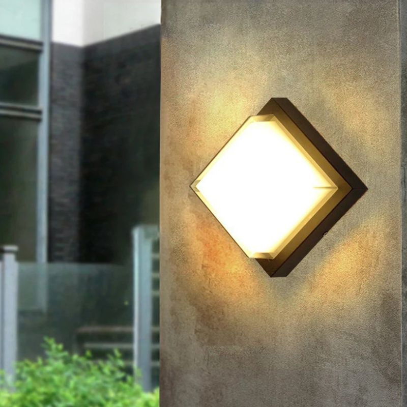 Applique Murale Extérieur Design Minimaliste Et Durable