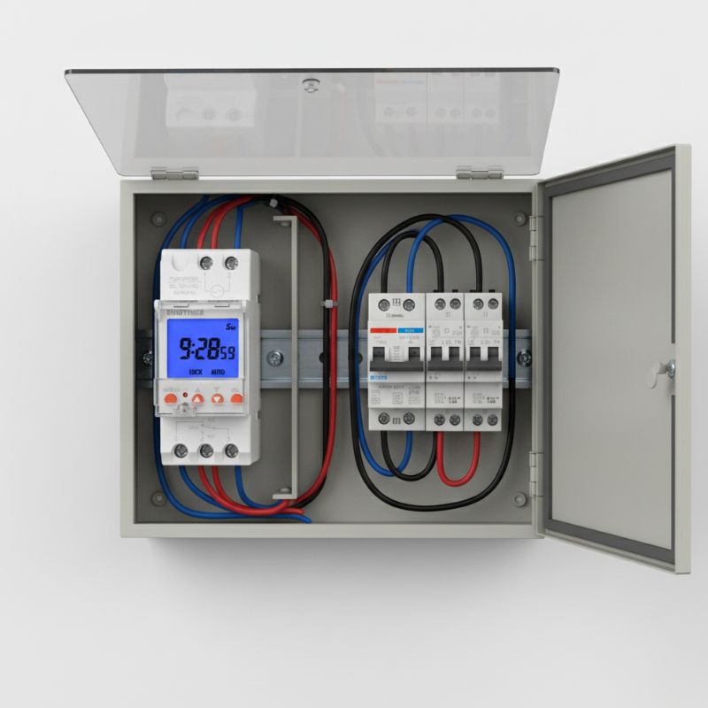 Programmateur Électronique Avec Écran LCD Rétroéclairé Et Verrouillage