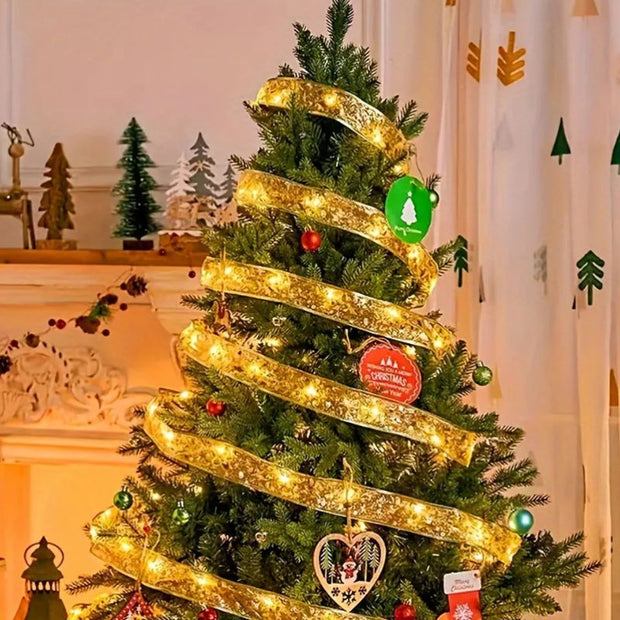 Guirlandes de Noël en Ruban LED