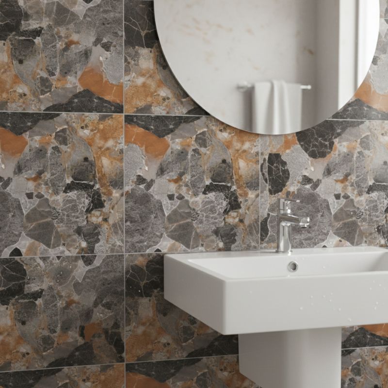 Panneau Mural Salle De Bain Avec Effet Pierre Naturelle