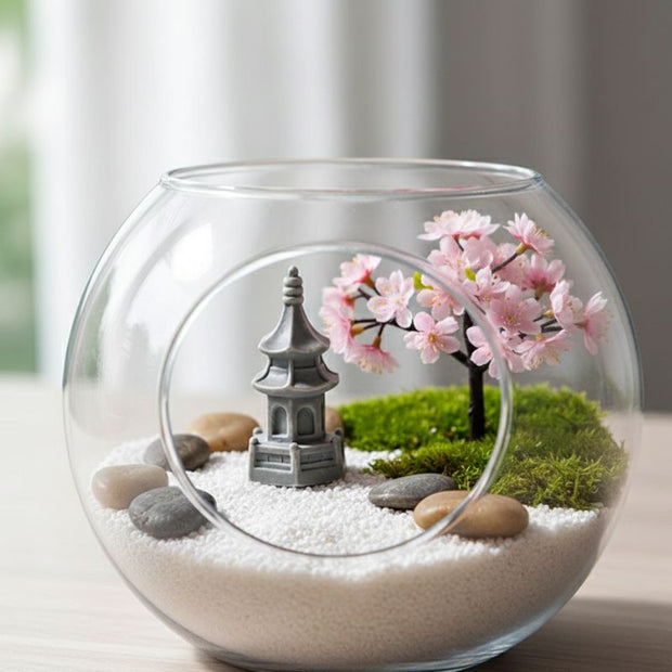 Sculpture Pierre Pagode Asiatique