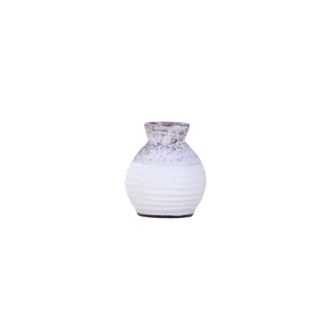 Vase Fleur en Résine à Petite Bouche