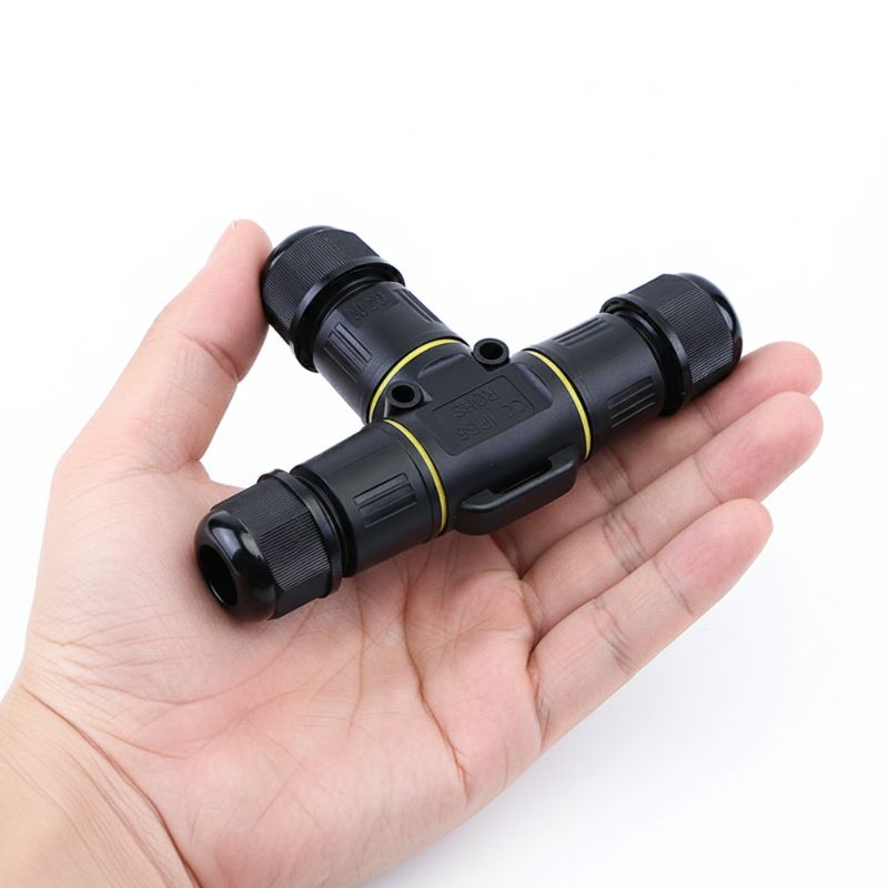 Connecteur Étanche En T Pour Câble Électrique