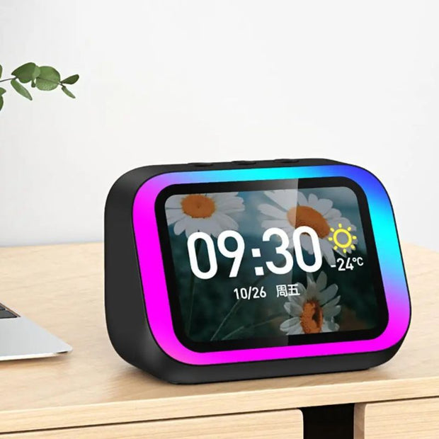Horloge Parlante Intelligente Avec Assistant Vocal Et Réveil Connecté
