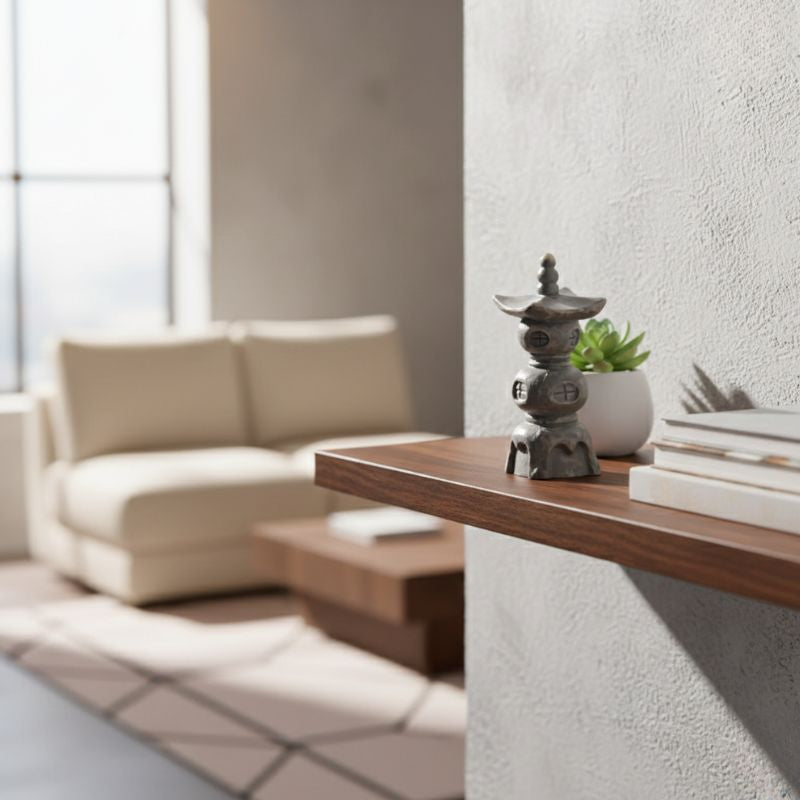 Sculpture Pierre Ornement Zen