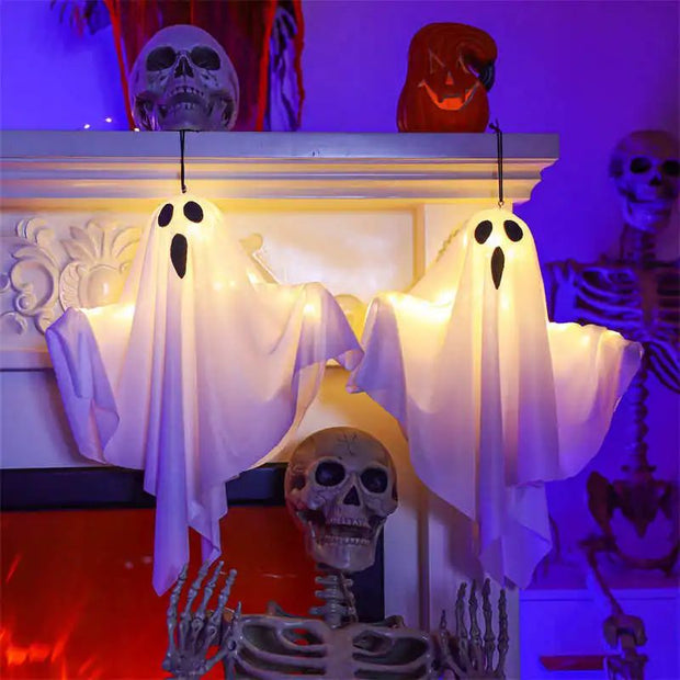 Décorations Halloween Fantôme LED Effrayant