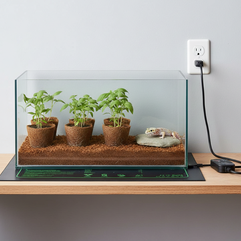 Tapis Chauffant Terrarium Avec Thermostat Intelligent