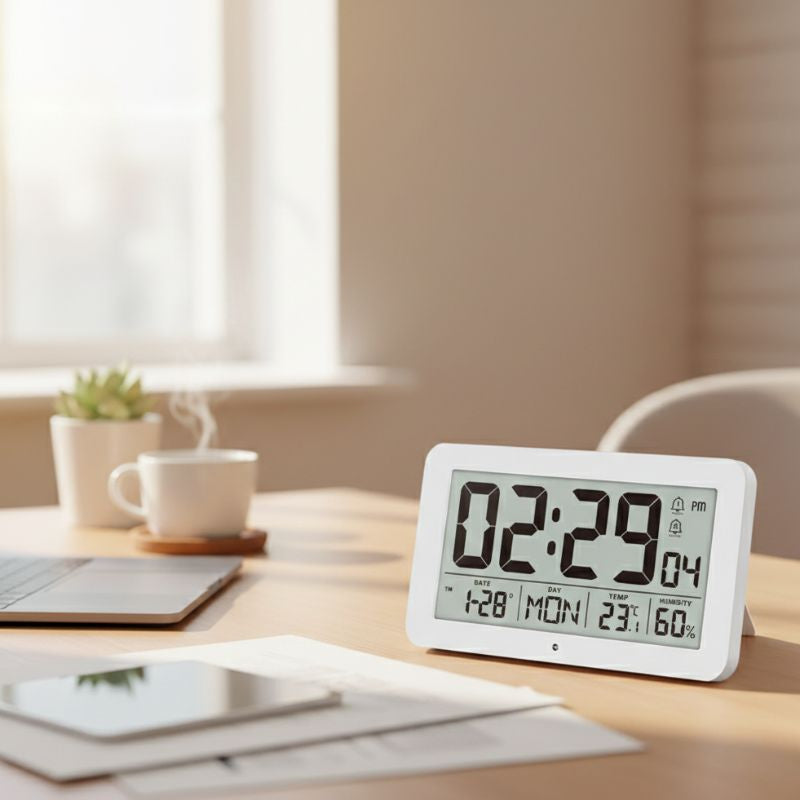 Horloge Numérique Murale LCD