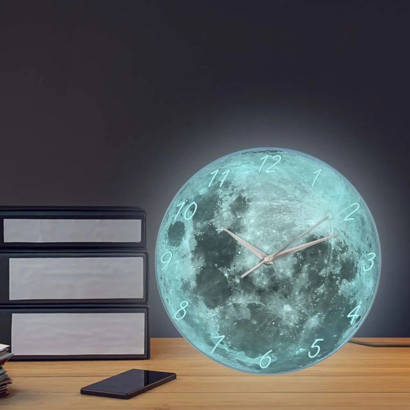 Horloge Astronomique Murale Style Prague En Bois Vintage