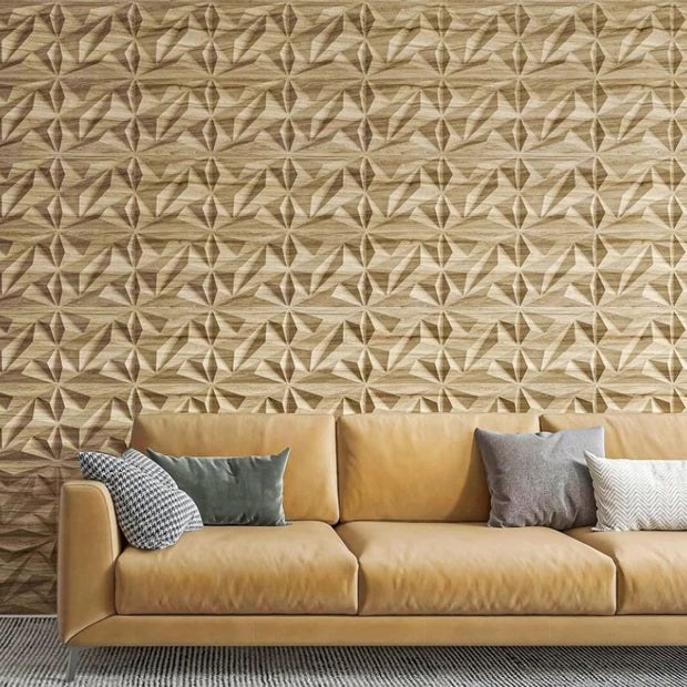 Panneau Mural Décoratif Moderne Avec Formes Géométriques