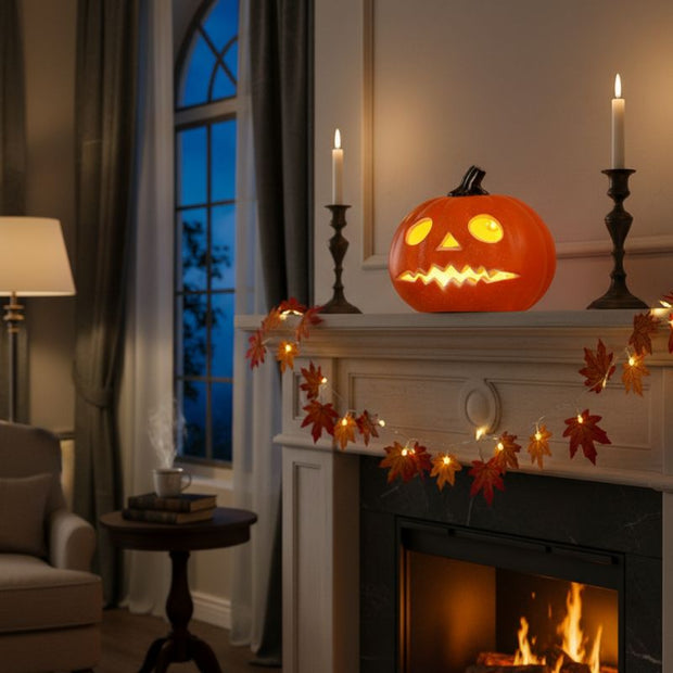Citrouilles Halloween Déco Artistique d’Automne
