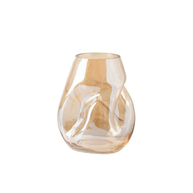 Vase Murrano en Verre Irrégulier