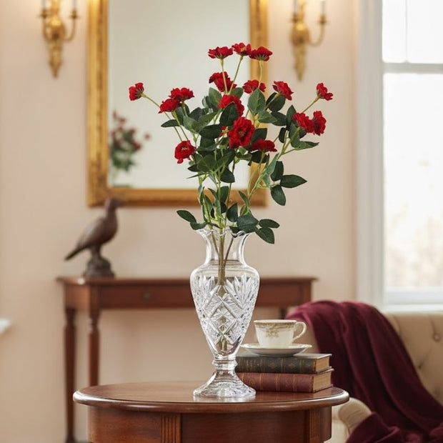 Fleur Artificielle Rouge en Branches De Roses