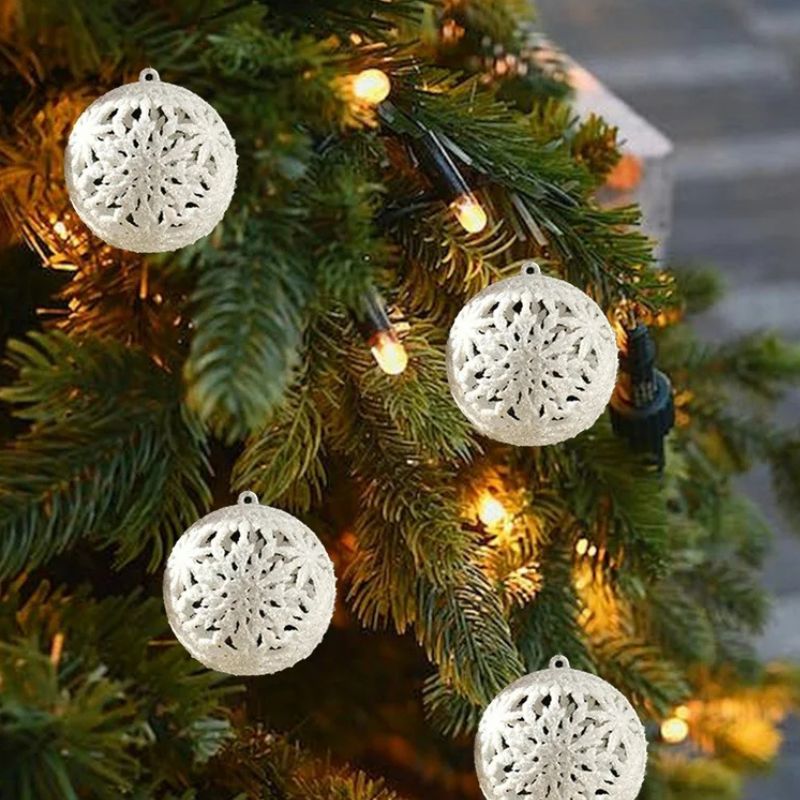 Décorations de Noël Boules Brillantes