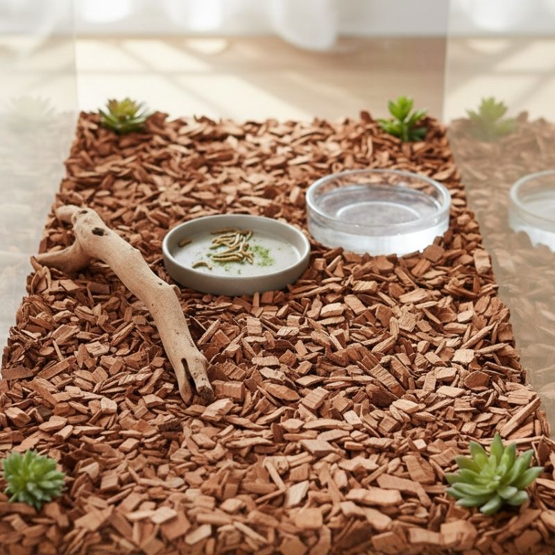 Substrat Terrarium En Copeaux De Bois Naturels