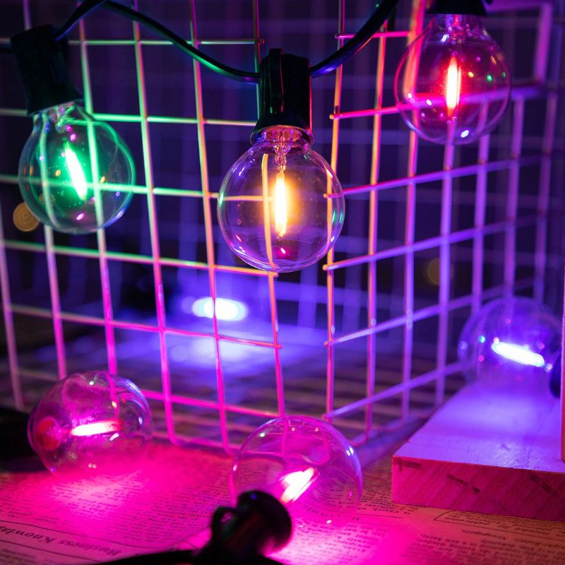 Guirlandes Guinguette Multicolores LED Ambiance Rétro