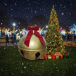 Décorations de Noël Cloche Dorée Géante