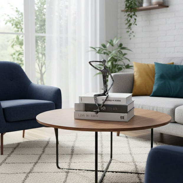 Sculpture Moderne Abstraite Silhouette Design Contemporain