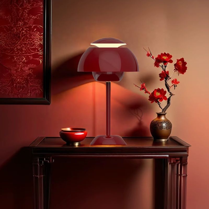 Lampe Champignon Tactile Rechargeable Avec Lumière Douce