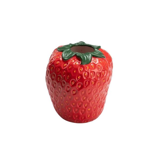 Vase Fraise en Céramique Moderne pour Fleur