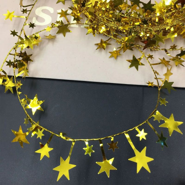 Guirlandes pour Anniversaire Étoiles Scintillantes