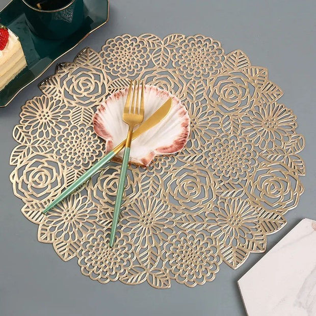 Set De Table Vinyle Design Floral