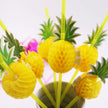 Décorations Été Pailles Ananas 25 Pièces