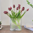 Fleur Artificielle Violet En Bouquet de Tulipe