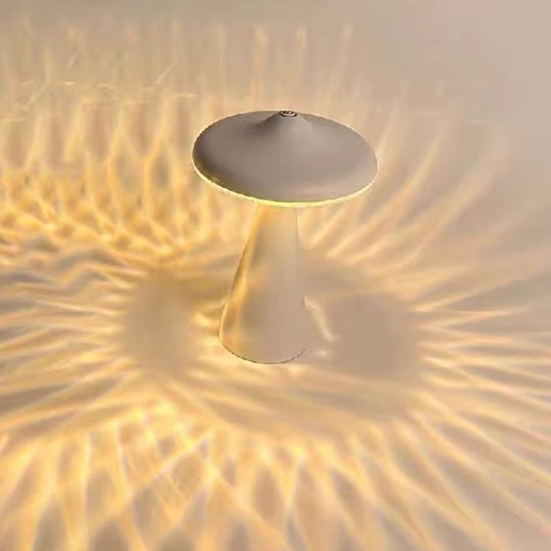Lampe Champignon Style Discothèque Avec Éclairage Doux
