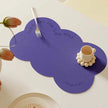 Set De Table En Forme De Nuage En Cuir Imperméable Et Lavable